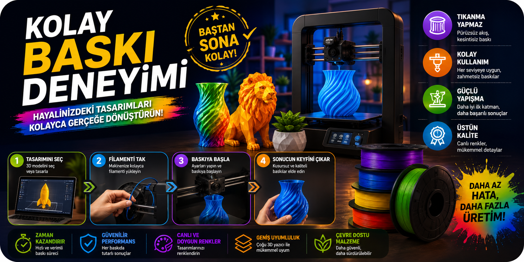 Kolay Baskı Deneyimi